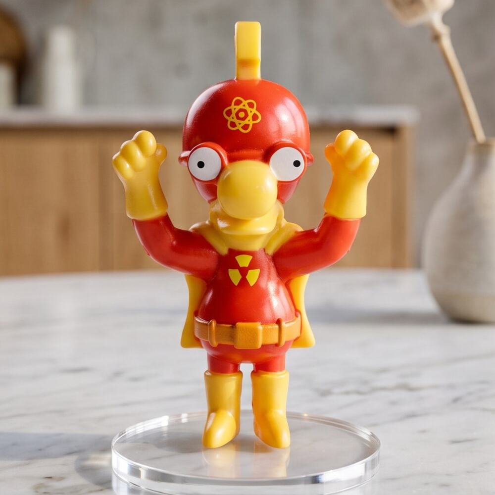 2002 Burger King Simpsons Kid Meal Creepy Classics Millhouse Halloween Toy